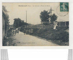 ## ACHAT IMMEDIAT  ##  Carte De  Montjavoult Le Calvaire Et Route Du Marais ( Recto Verso ) - Montjavoult