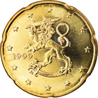 Finlande, 20 Euro Cent, 1999, Vantaa, SPL, Laiton, KM:102 - Finlande