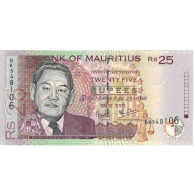 Billet, Mauritius, 25 Rupees, 2006, KM:49c, NEUF - Maurice