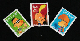 " FDT 2005 : TITEUF " Sur 3 Timbres Neufs ** MNH De France. N° YT 3751 à 3753 A Saisir !!! - Cómics