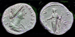 Faustina II, Augusta AE As Juno Standing Left - The Anthonines (96 AD To 192 AD)