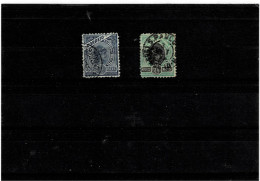 BRASILE ,"Repubblica",2 Pezzi Usati Con Filigrana ,qualita Ottima - Used Stamps