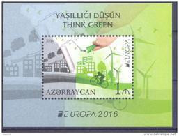 2016. Azerbaijan, Europa 2016, S/s, Mint/** - Azerbeidzjan