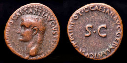 Germanicus AE As Legend Around S C - The Julio-Claudians (27 BC To 69 AD)