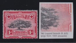 Tonga, SG 75a, MHR (some Offset) "Lopped Branch" Variety - Tonga (...-1970)