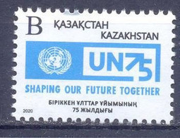 2020. Kazakhstan, 75y Of UNO, 1v, Mint/** - Kazajstán