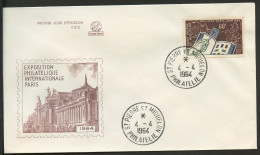 Saint Pierre & Miquelon FDC 1964 Y&T N°371 - Michel N°403 - 60f Exposition PHILATEC - FDC