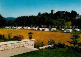 42953082 Pappenheim Mittelfranken Campingplatz Mit Burg  Pappenheim - Pappenheim