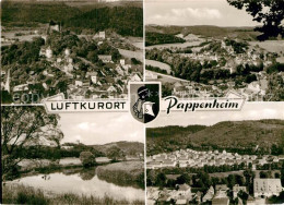 42953077 Pappenheim Mittelfranken Fliegeraufnahme Burg Teilansicht  Pappenheim - Pappenheim