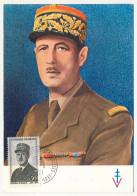 FRANCE - Carte Maximum - 0,50 Charles De Gaulle - Premier Jour 9/11/1971 - Colombey Les Deux Eglises - 1970-1979