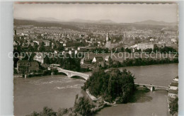 42952204 Rheinfelden Baden Fliegeraufnahme Rheinbruecke Rheinfelden Baden - Rheinfelden