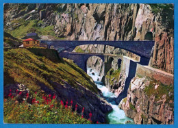 Strada Del S. Gottardo - Il Ponte Del Diavolo * Rif. PTC-0031 - Andermatt