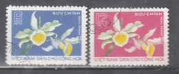 Vietnam Nord 1976 - (1) Orchids, Mi-nr. 841/42, Used - Viêt-Nam
