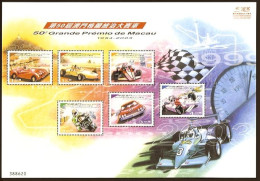 2003 MACAO/MACAU  Grand Prix SHEETLET - Hojas Bloque