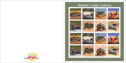 BURUNDI 2023 BOOKLET CARNET - REPTILES AMPHIBIANS FROG FROGS TURTLE TURTLES SNAKES CROCODILE CROCODILES - Grenouilles