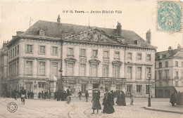 FRANCE - Tours - Vue Sur L'ancien Hôtel De Ville - Animé - Carte Postale Ancienne - Tours