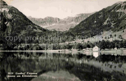 12735130 Kloentalersee Gasthof Vorauen Alpen Wasserspiegelung Kloental - Altri & Non Classificati