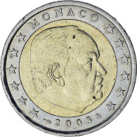 Monaco, Rainier III, 2 Euro, 2003, Paris, TTB+, Bimétallique, Gadoury:MC179 - Mónaco