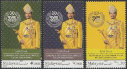 Malaysia 2023 The 25th Anniversary Of The Sultan Of Trengganu Stamps 3v MNH - Malaysia (1964-...)