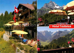 12678600 Braunwald GL Hotel Toediblick Terrasse Alpenpanorama Braunwald - Autres & Non Classés