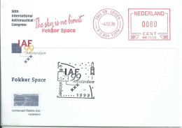 Ema Hasler - Fokker Space - Industrie Spaciale - Maschinenstempel (EMA)
