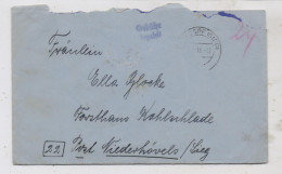 5240 BETZDORF, Postgeschichte, Gebühr Bezahlt Stempel, 1946, Brief Mit Inhalt - Betzdorf
