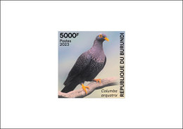 BURUNDI 2023 DELUXE PROOF - BIRDS OISEAUX - DOVE DOVES PIGEON PIGEONS - MNH - Pigeons & Columbiformes