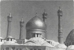 Iran Khum Qom Moschee Mit Goldener Kuppel GF 1959 - Iran