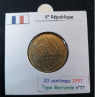 France 1997 20 Centimes Type Marianne (réf Gadoury N°332) - 20 Centimes