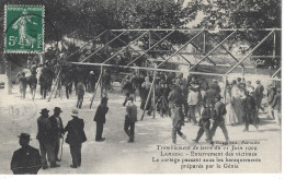 CPA13- LAMBESC- Tremblement De Terre Du 11 Juin 1909- Enterrement Des Victimes - Lambesc