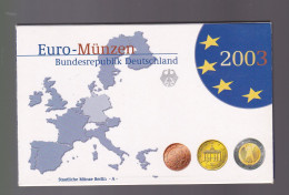 8 Pièces  Euro -Munzen   Année 2003   Bundesrepublik EURO - Münz- Und Jahressets