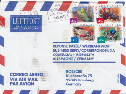 Australia Air Mail Cover Sent To Germany 11-11-2002 BIRDS - Storia Postale