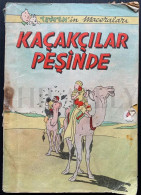 1959 HERGE'S "TINTIN: THE CRAB WITH GOLDEN CLAWS" TURKISH EDITION "TENTEN" By ARMAGAN- Vol. 16 Nos: 61-62-63-64 - Tintin