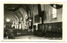 CPSM GEP  9 X 14 Isère SAINT GEOIRE EN VALDAINE  Intérieur De L'Eglise.  Les Stalles - Saint-Geoire-en-Valdaine