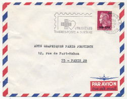 REUNION - Env. Affr 20F CFA Cheffer - OMEC "Utilisez Les T.P à Surtaxe" - St Denis 28/5/1969 - Brieven En Documenten