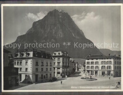 12337830 Glarus GL Gemeindehauptplatz Mit Glaernisch Glarus GL - Autres & Non Classés