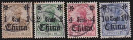 China     -     Michel   -   28/31    -    O       -  Gestempelt - Cina (uffici)