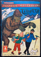 1968 HERGE'S "TINTIN: IN TIBET" TURKISH EDITION "TENTEN" By BURHAN- Vol. 17 Nos: 89-90-91-92 - Tintin