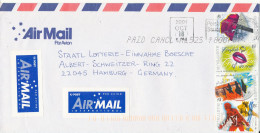 Australia Air Mail Cover Sent To Germany 18-10-2001 - Briefe U. Dokumente