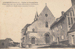 CPA - Lucheux - Eglise Et Presbytère  - Lucheux