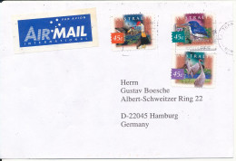 Australia Air Mail Cover Sent To Germany BIRDS - Brieven En Documenten