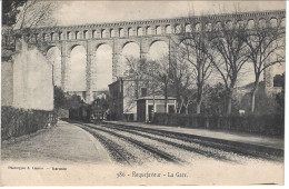CPA13- ROQUEFAVOUR- La Gare - Roquefavour