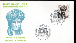 Berlin 1967: Mi.-Nr. 306 FDC: Berliner Kunstschätze       (K001) - 1948-1970