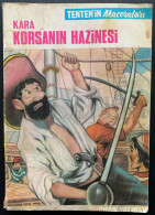 1970s HERGE'S "TINTIN: THE SECRET OF THE UNICORN" TURKISH EDITION "TENTEN" By BURHAN- Vol. 8 Nos: 53/169-170-171-172 - Tintin