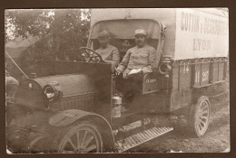 CPA [69] Rhône > Lyon > Camion Carte Photo Voir Scan Du Dos - Sonstige & Ohne Zuordnung