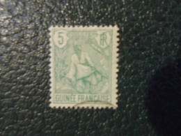 GUINEE  YT 21 BERGER PULAS 5c. Vert S.vert - Used Stamps