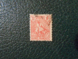 GUINEE  YT 22 BERGER PULAS 10c Rouge-carmin - Used Stamps