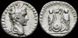 Augustus AR Denarius Gaius And Lucius - La Dinastía Julio-Claudia (-27 / 69)