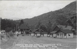 Profile Inn And Motel Underwood NY Adironack Mts Route 9 1960 - Adirondack