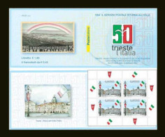 ITALIA 2004 Libretto Carnet 50° Annessione Di Trieste Integro MNH ** Libretti - Cuadernillos